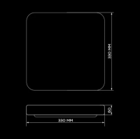 Світильник LED SMART SML-S21-50/2-DIY 3000-6000K 50Вт з д/у